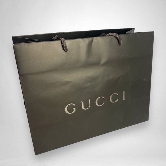 GUCCI Medium Paper Shopping Tote - Picture 1 of 5